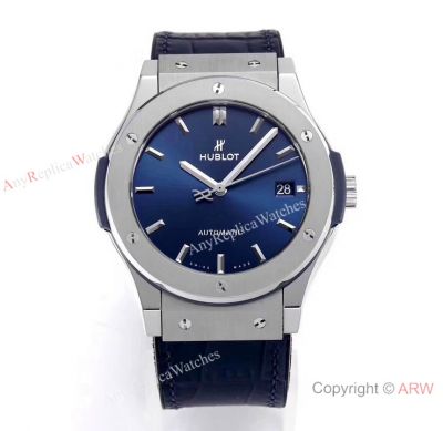 WWF Factory Hublot Classic Fusion 45mm Titanium Watch with HUB11 Movement-Best Replica Hublot Watches